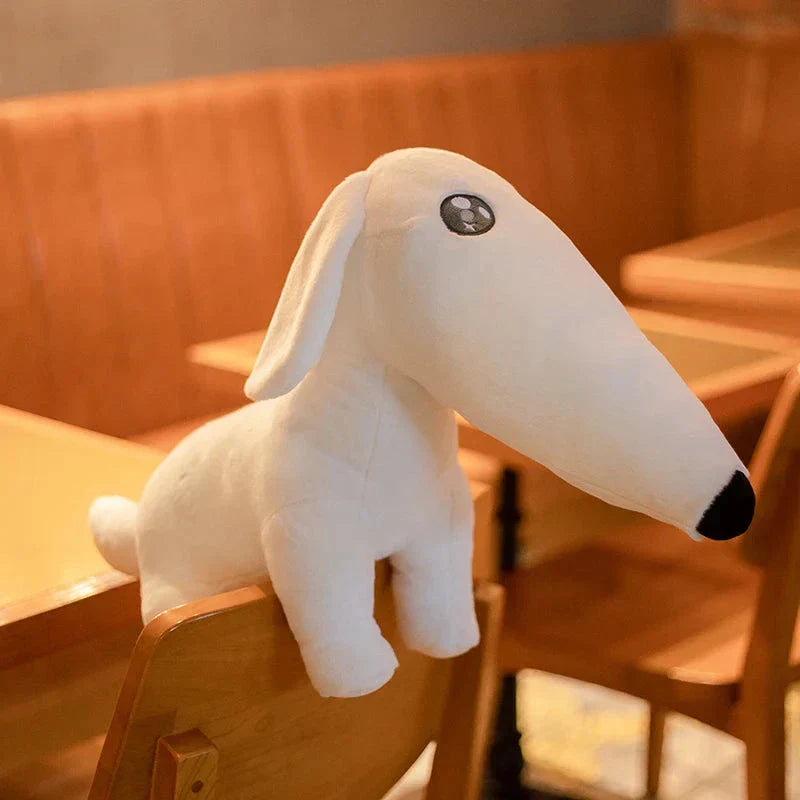 Maliben | Cute Long Nose Borzoi Dog Plush