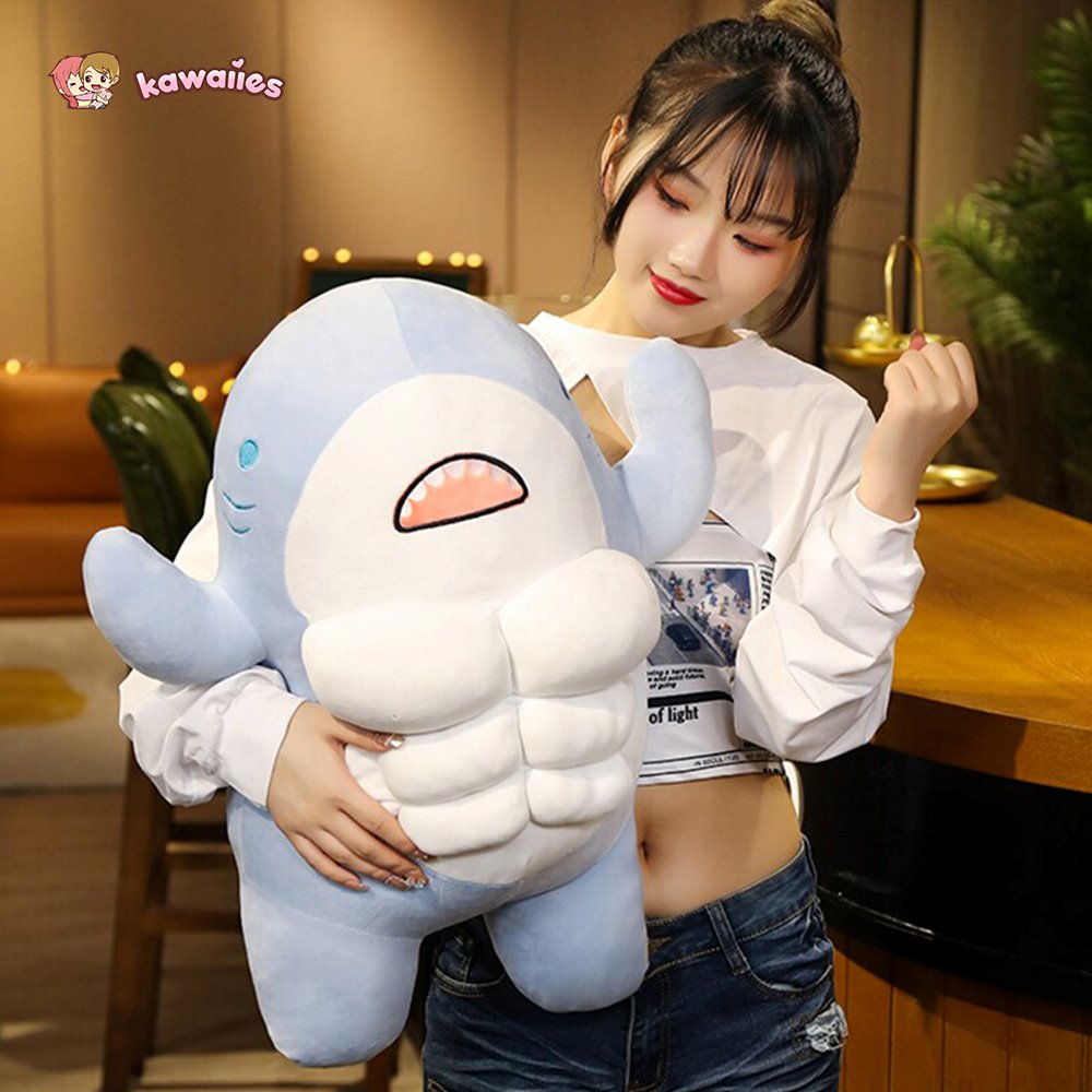 Maliben | Cute Muscle Shark Plushies | New