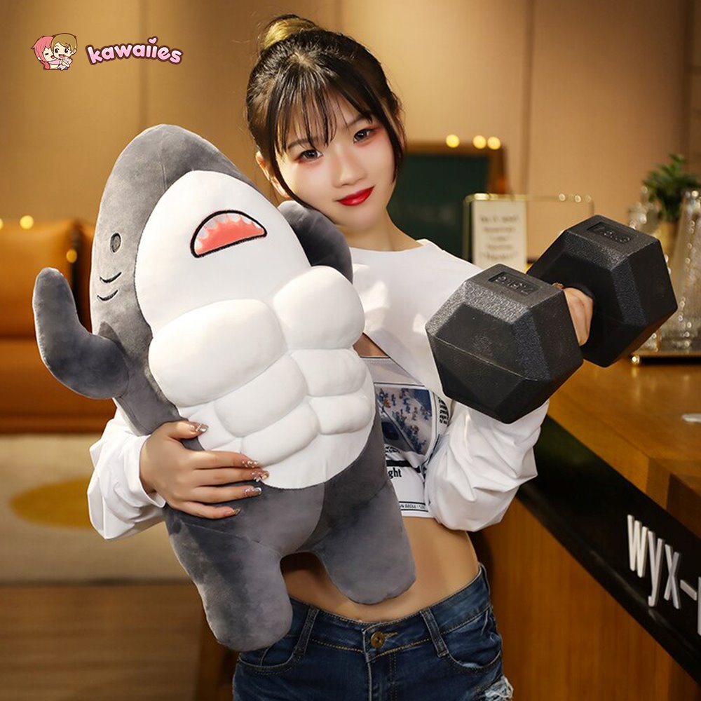 Maliben | Cute Muscle Shark Plushies | New