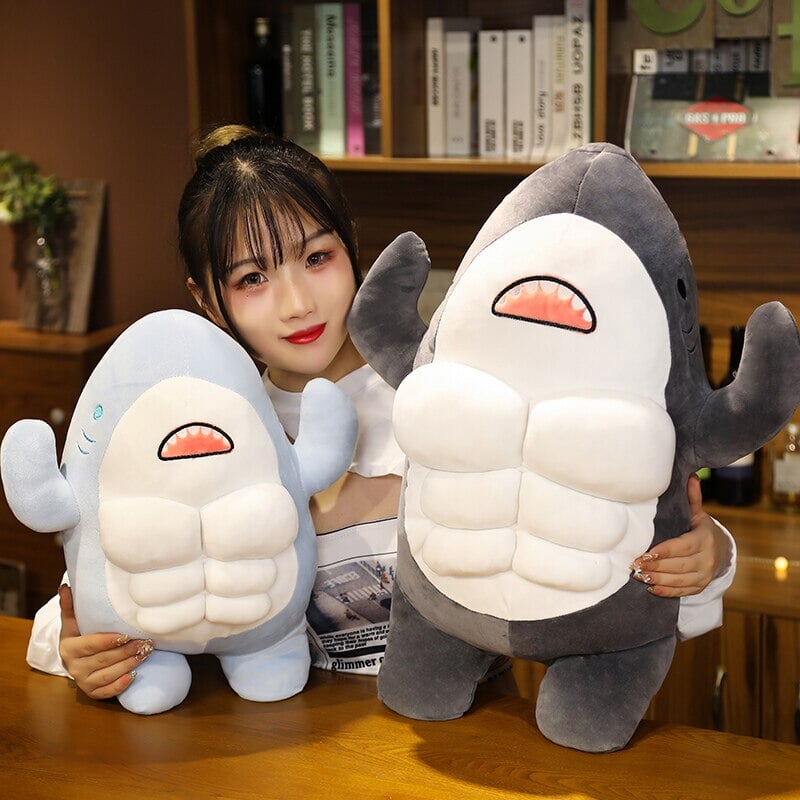 Maliben | Cute Muscle Shark Plushies | New