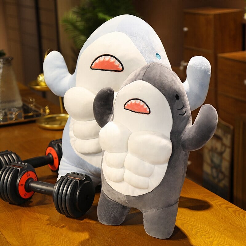 Maliben | Cute Muscle Shark Plushies | New