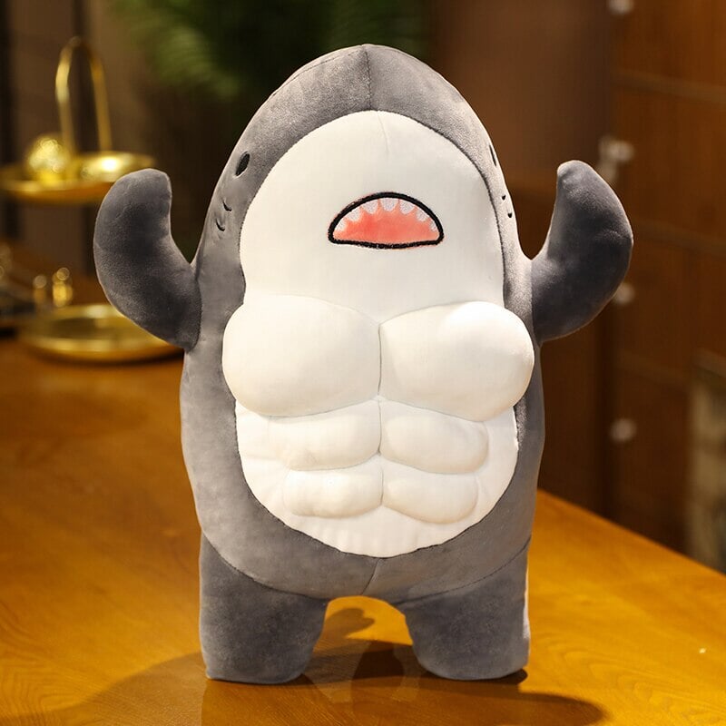 Maliben | Cute Muscle Shark Plushies | New