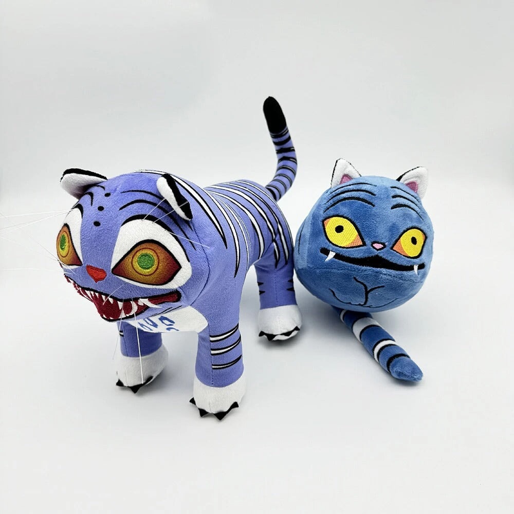Maliben | Demon Hunter Blue Tiger & Crow Plushies