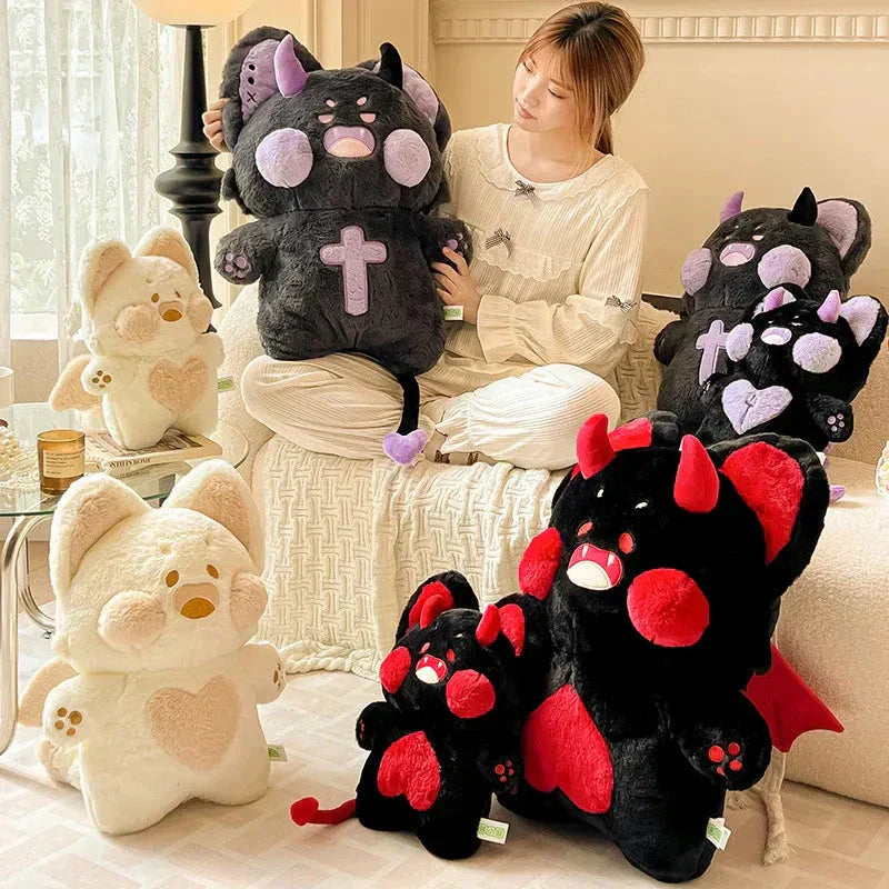 Maliben | Evil Kawaii Fluffy Fox Halloween Plushies