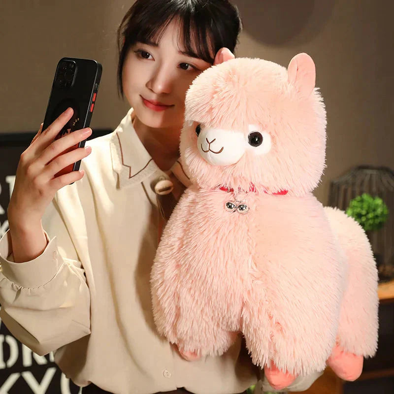 Maliben | Fluffy Alpaca Llama Plushies With Bell
