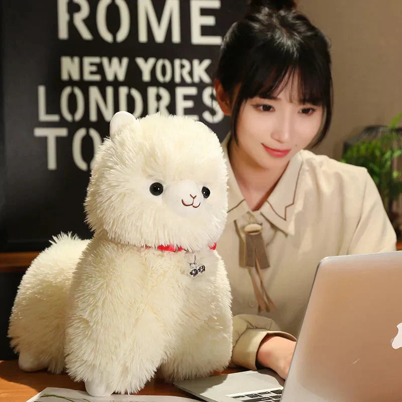 Maliben | Fluffy Alpaca Llama Plushies With Bell