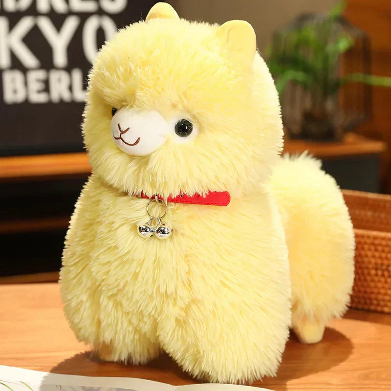 Maliben | Fluffy Alpaca Llama Plushies With Bell