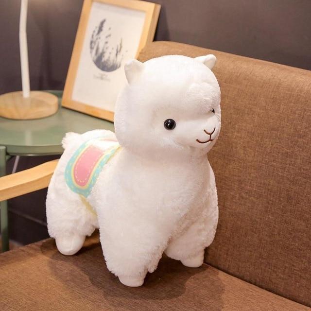 Maliben | Kawaii Pink Purple White Fluffy Alpaca Plushie Collection