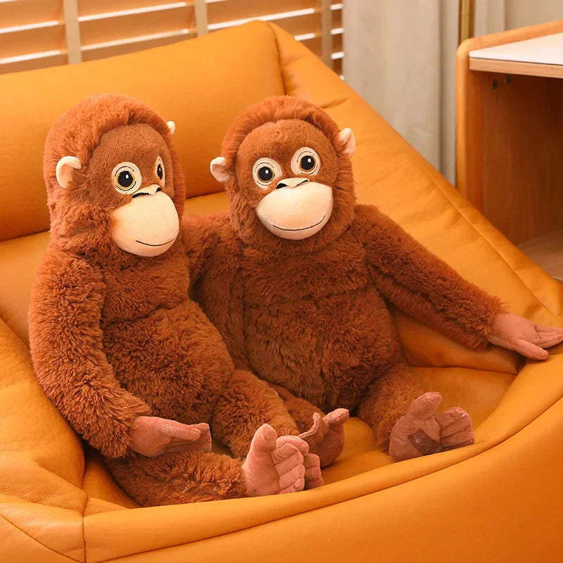 Maliben | Fluffy Baby Orangutan Monkey Plushie