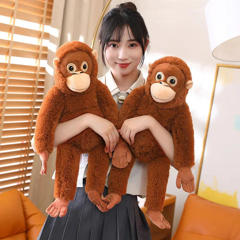 Maliben | Fluffy Baby Orangutan Monkey Plushie
