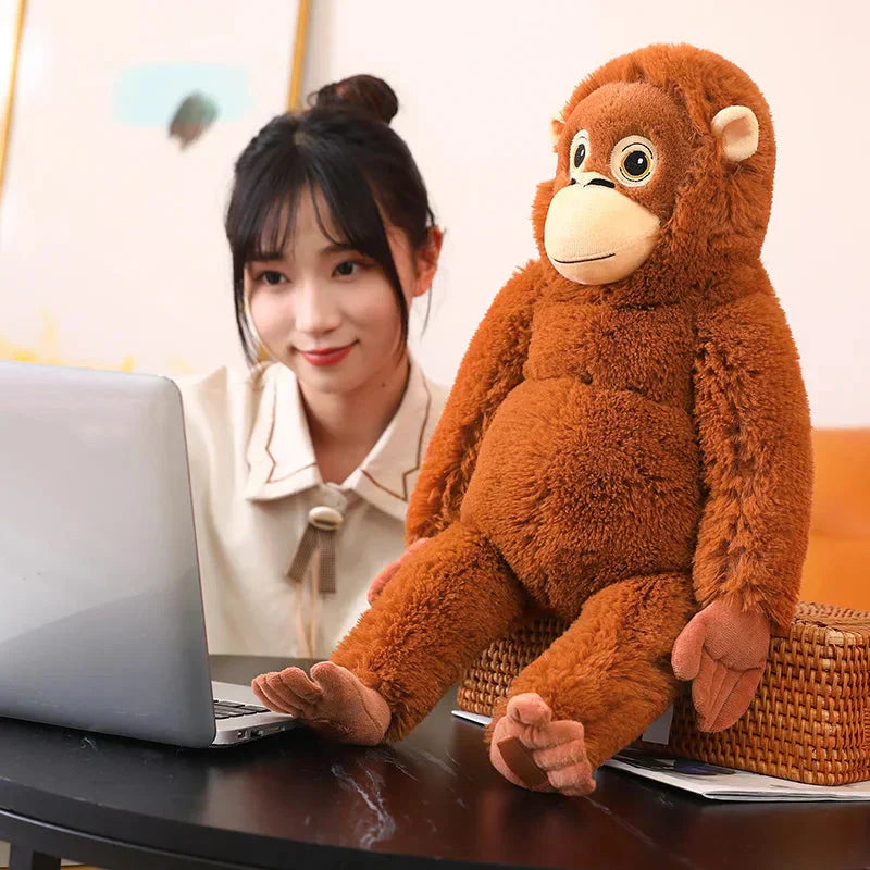 Maliben | Fluffy Baby Orangutan Monkey Plushie