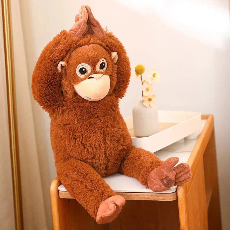 Maliben | Fluffy Baby Orangutan Monkey Plushie