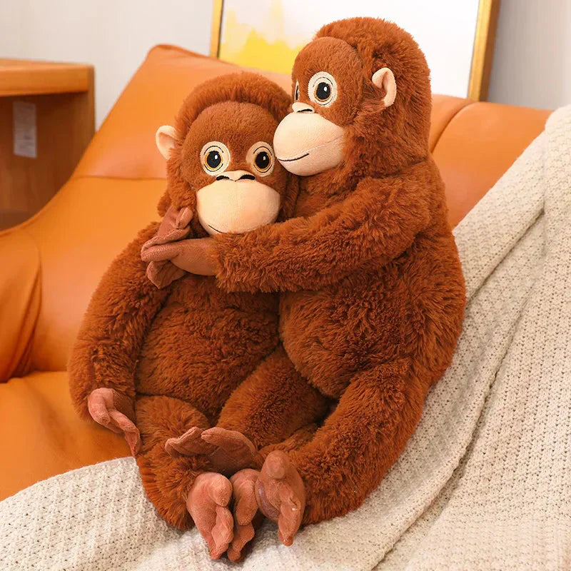 Maliben | Fluffy Baby Orangutan Monkey Plushie