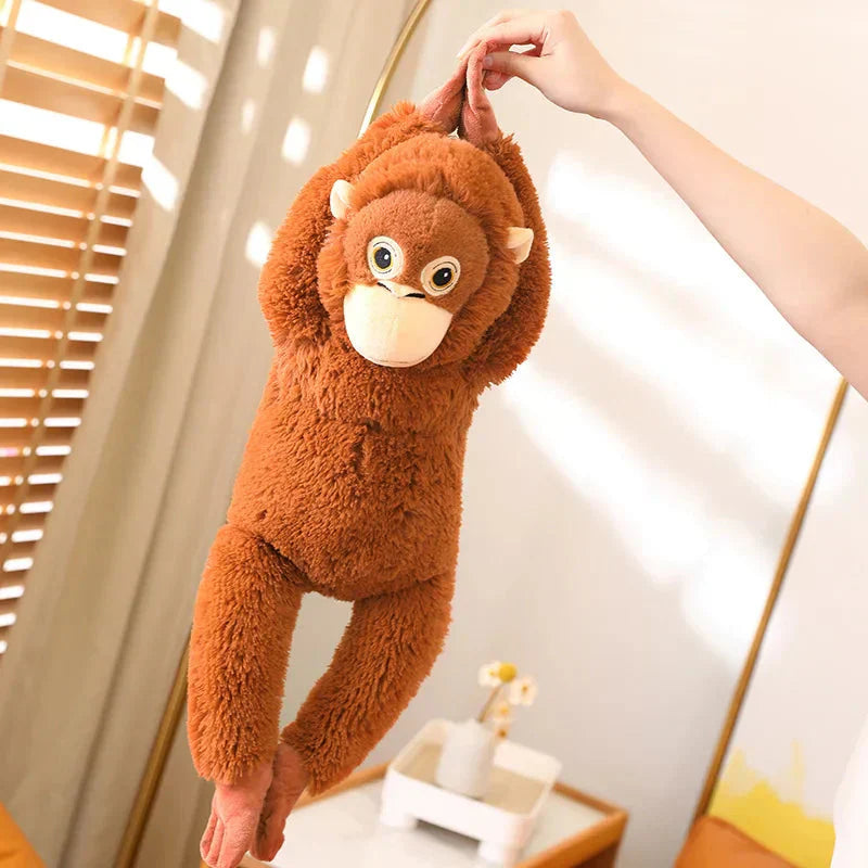 Maliben | Fluffy Baby Orangutan Monkey Plushie