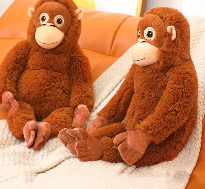 Maliben | Fluffy Baby Orangutan Monkey Plushie