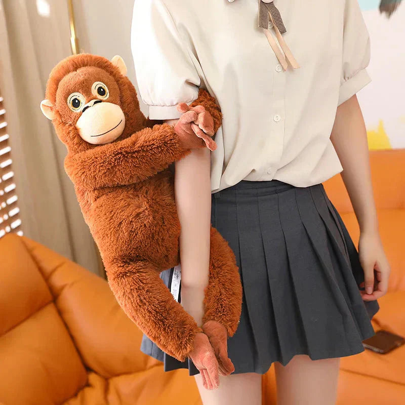 Maliben | Fluffy Baby Orangutan Monkey Plushie