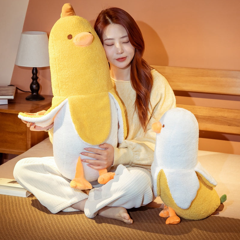 Maliben | Fluffy Banana Duck Crew Plushies