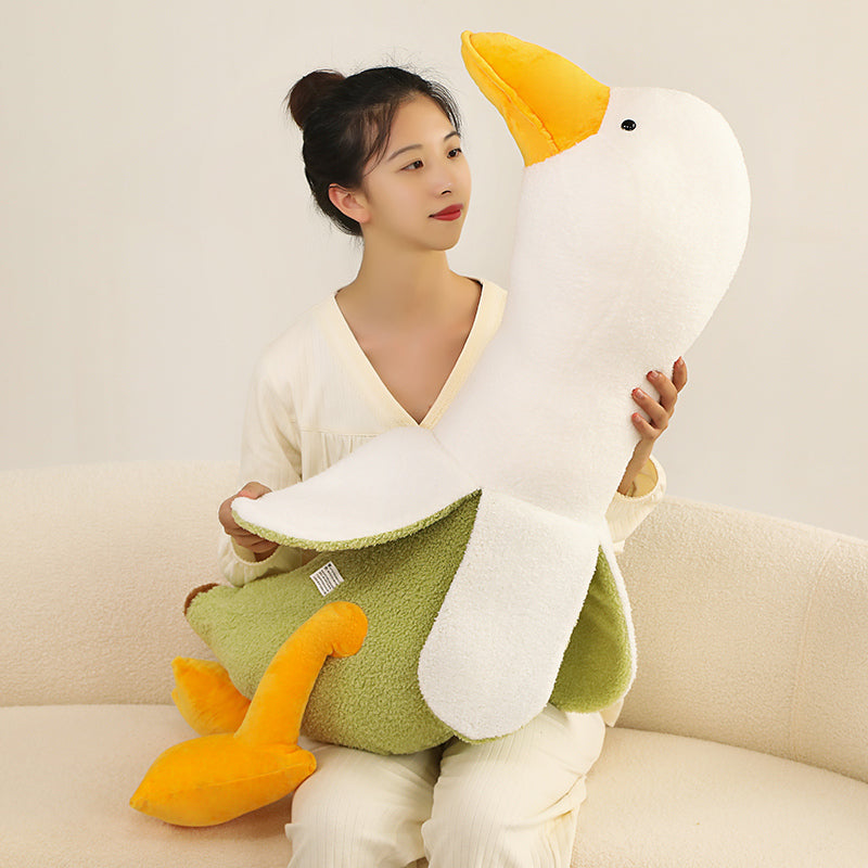 Maliben | Fluffy Banana Duck Plushie