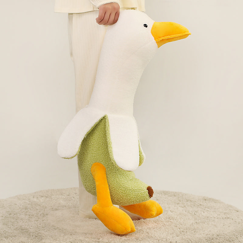 Maliben | Fluffy Banana Duck Plushie