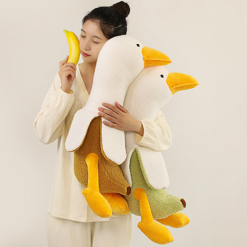 Maliben | Fluffy Banana Duck Plushie