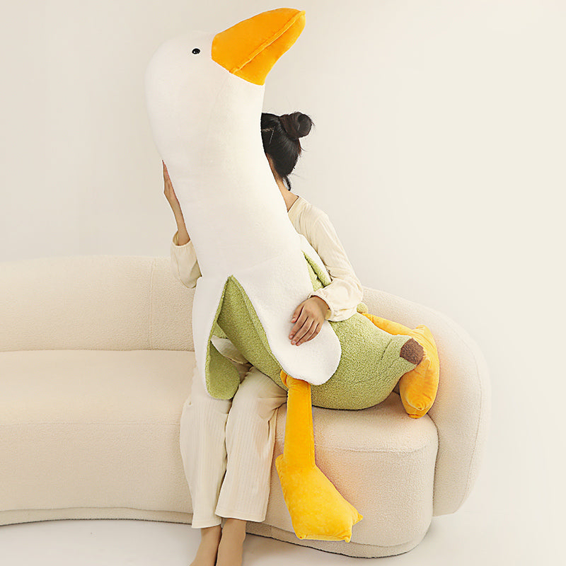 Maliben | Fluffy Banana Duck Plushie