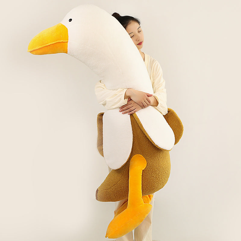 Maliben | Fluffy Banana Duck Plushie