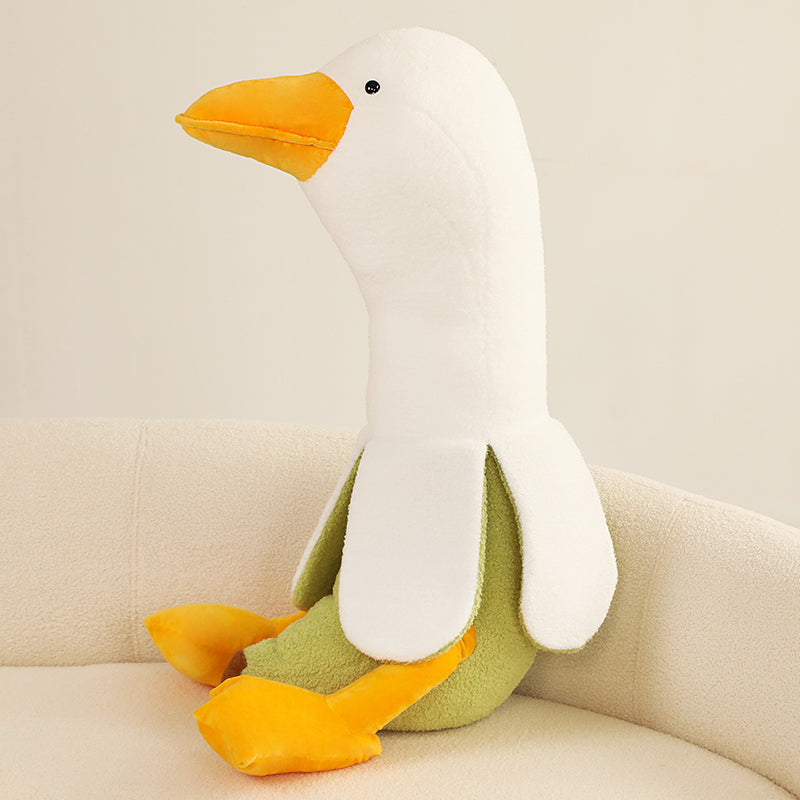 Maliben | Fluffy Banana Duck Plushie