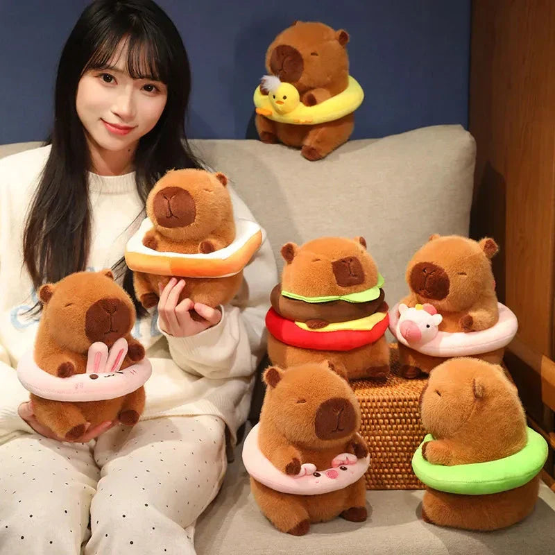 Maliben | Fluffy Capybara With Float Plushie