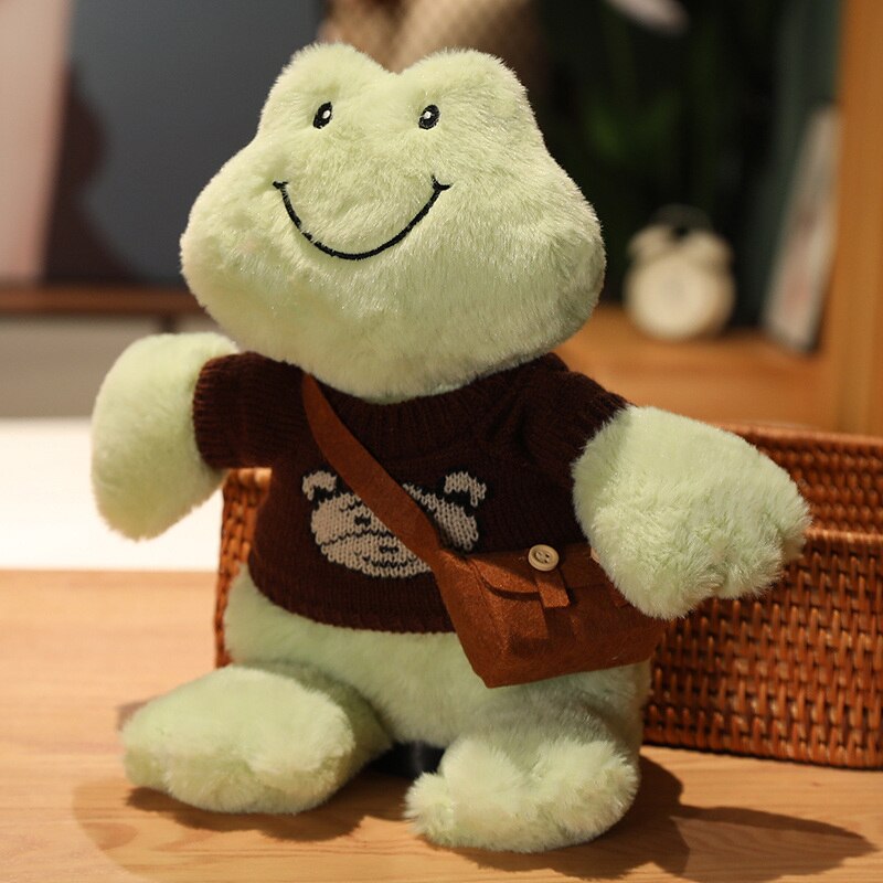 Maliben | Fluffy Cheerful Frog Plushie Collection