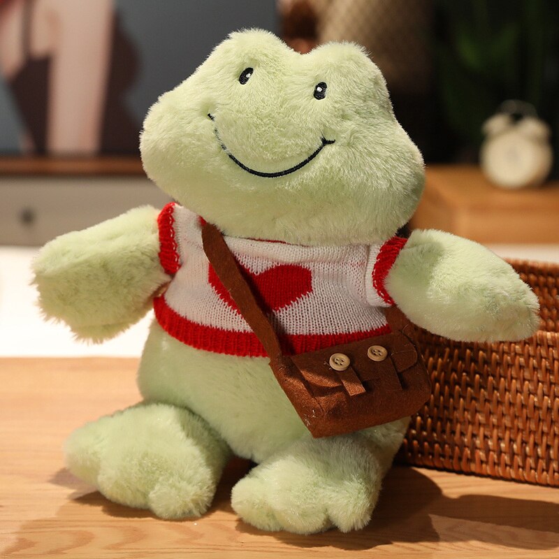 Maliben | Fluffy Cheerful Frog Plushie Collection