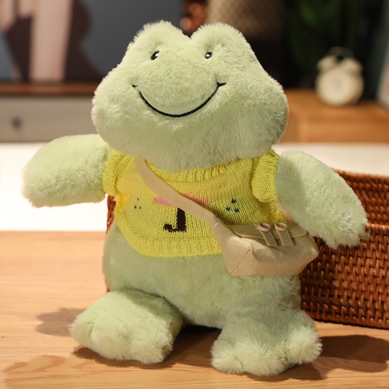 Maliben | Fluffy Cheerful Frog Plushie Collection