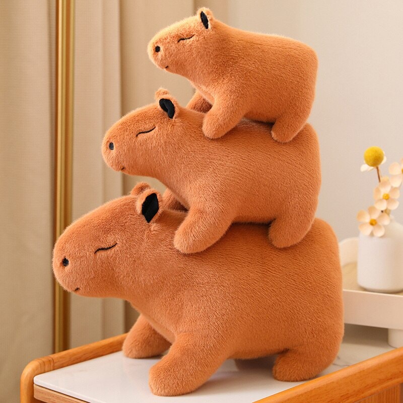 Maliben | Fluffy Cute Capybara Plushie