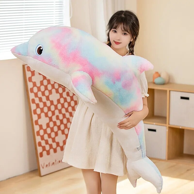 Maliben | Fluffy Galaxy Dolphin Plushies