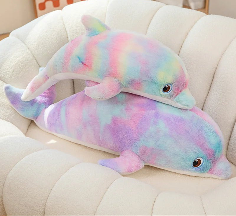 Maliben | Fluffy Galaxy Dolphin Plushies