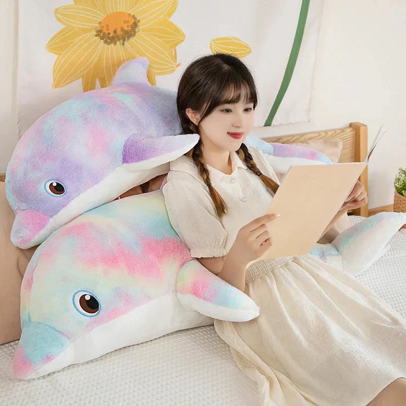 Maliben | Fluffy Galaxy Dolphin Plushies