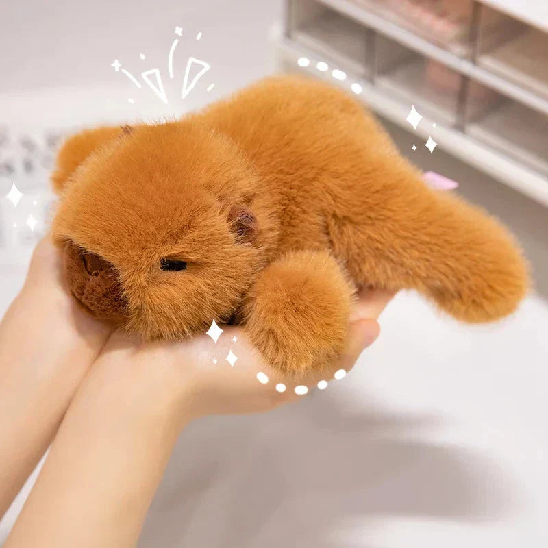 Maliben | Fluffy Laying Animal Family Plushies
