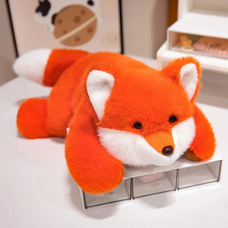 Maliben | Fluffy Laying Animal Family Plushies