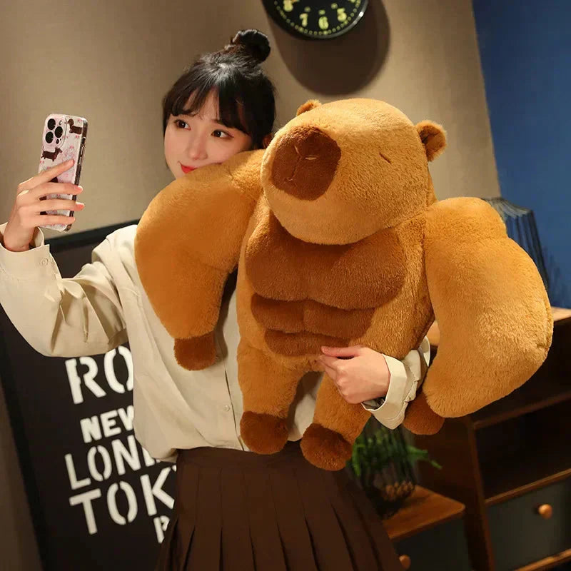 Maliben | Fluffy Muscular Capybara Plush