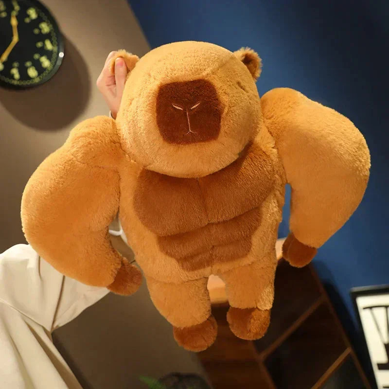 Maliben | Fluffy Muscular Capybara Plush