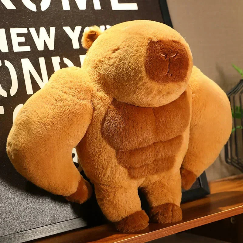 Maliben | Fluffy Muscular Capybara Plush