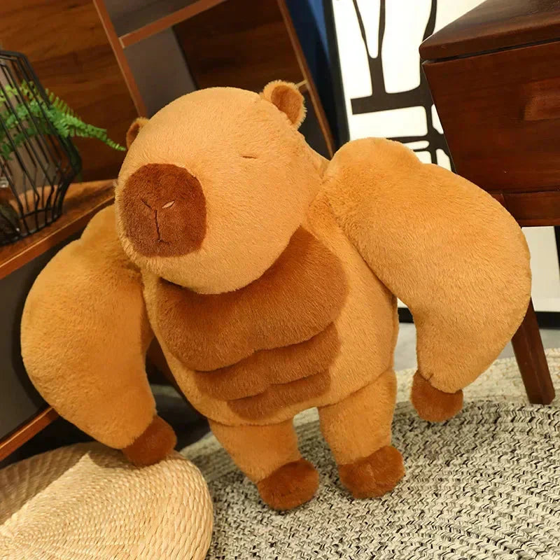 Maliben | Fluffy Muscular Capybara Plush