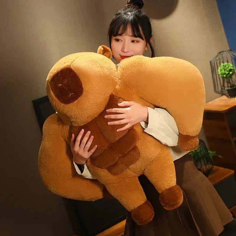 Maliben | Fluffy Muscular Capybara Plush