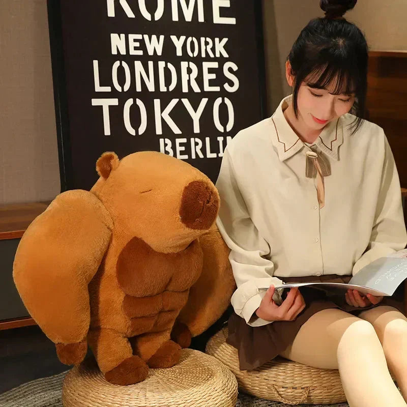 Maliben | Fluffy Muscular Capybara Plush