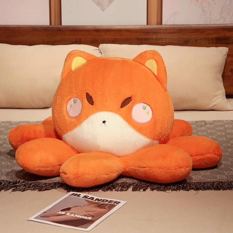 Maliben | Fluffy Octo-Animal Fox Cat Bunny Bear Plushies