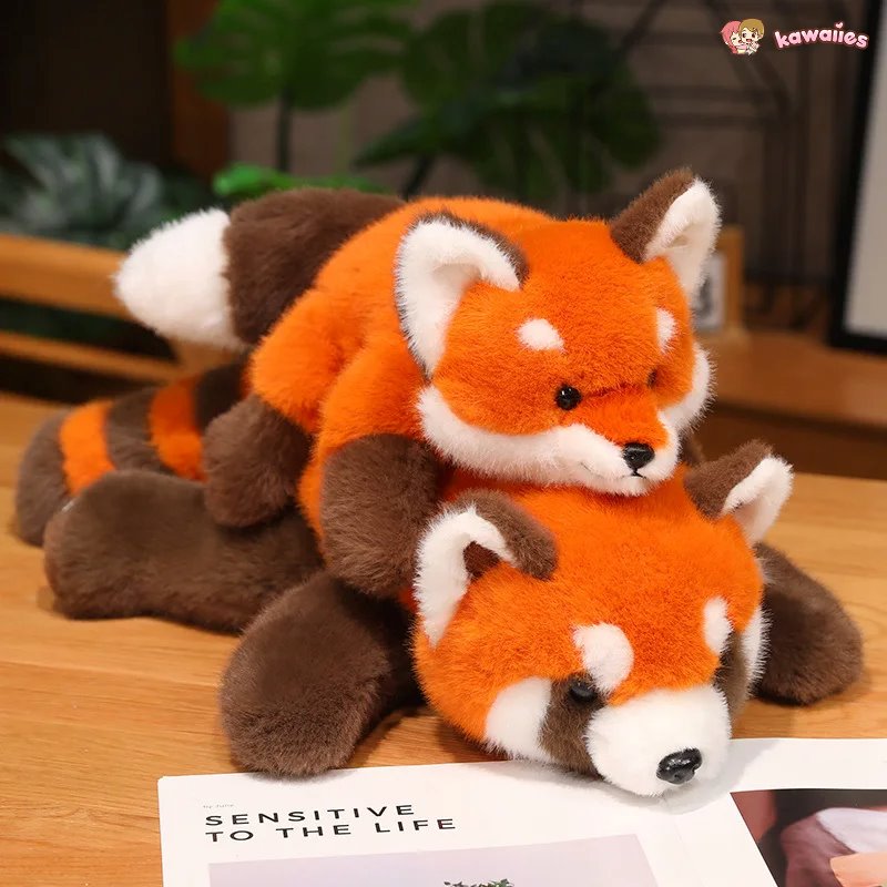 Maliben | Fluffy Red Panda & Fox Plushies