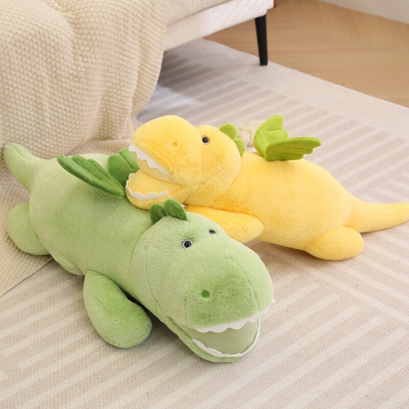 Maliben | Flying Fluffy Dragon Plush Stuffed Toy