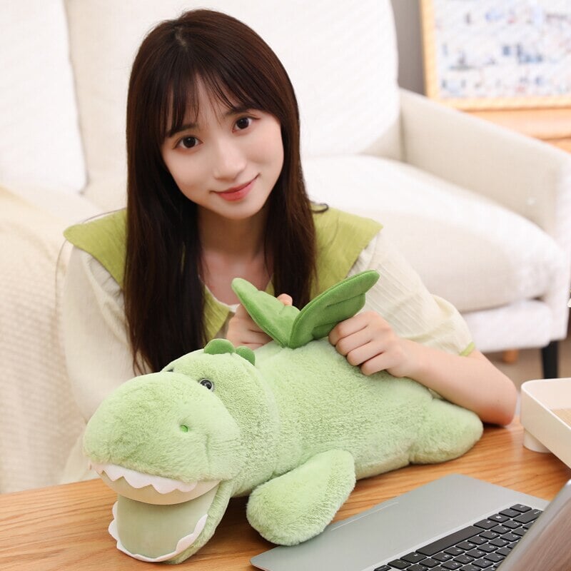 Maliben | Flying Fluffy Dragon Plush Stuffed Toy