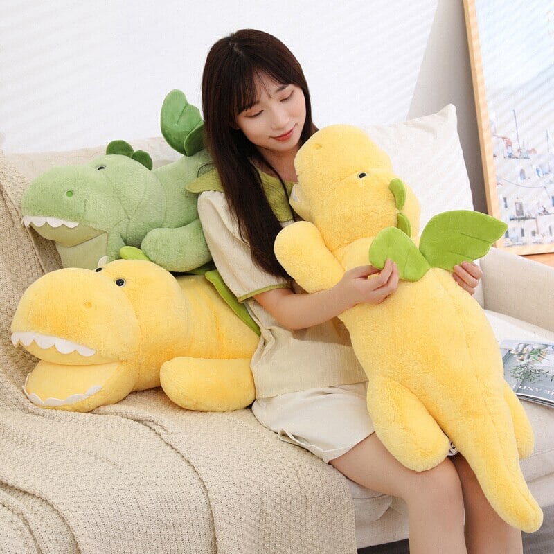 Maliben | Flying Fluffy Dragon Plush Stuffed Toy