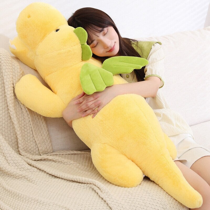 Maliben | Flying Fluffy Dragon Plush Stuffed Toy