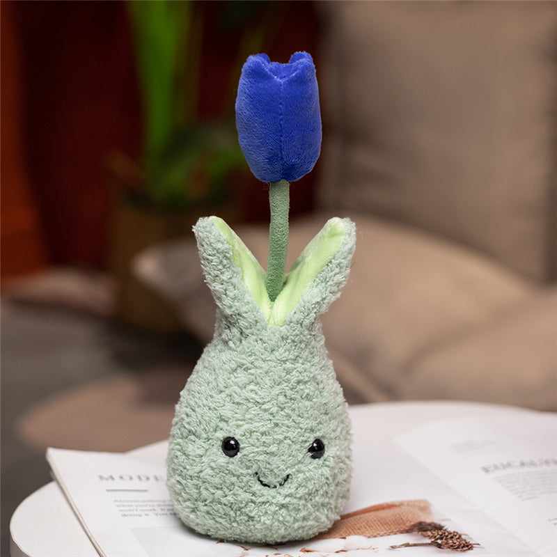 Maliben | Friendly Cuddly Tulip 22cm Flower Pot Plushie Collection